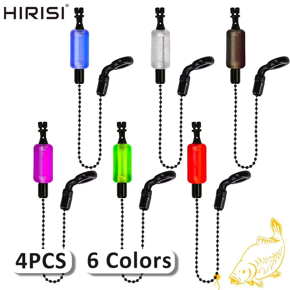 Bite Alarm - Hirisi 4pcs Fishing Swinger Bite Indicators