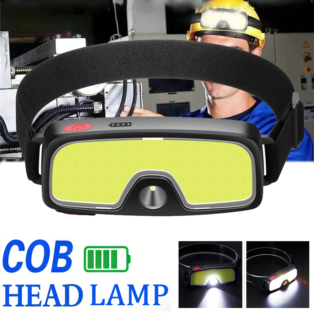 Powerful COB Headlamp Type-c/U - Fish Finder Battery ulasan dan harga
