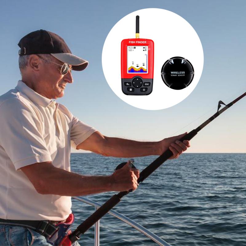 Portable Depth Fish Finder wit - Fish Finder Portable ulasan dan harga