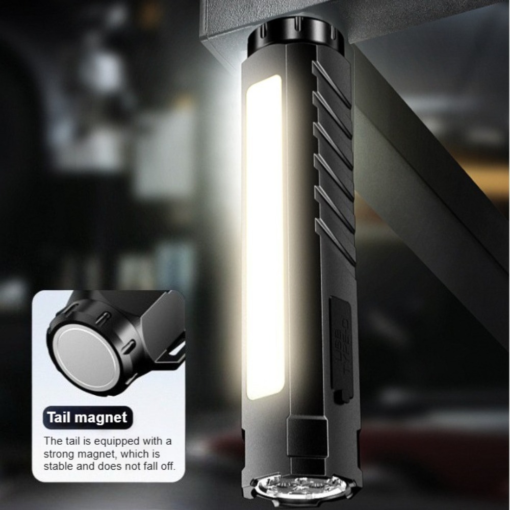 Tactical Flashlight Type-c Rec - Fishing Light ulasan dan harga