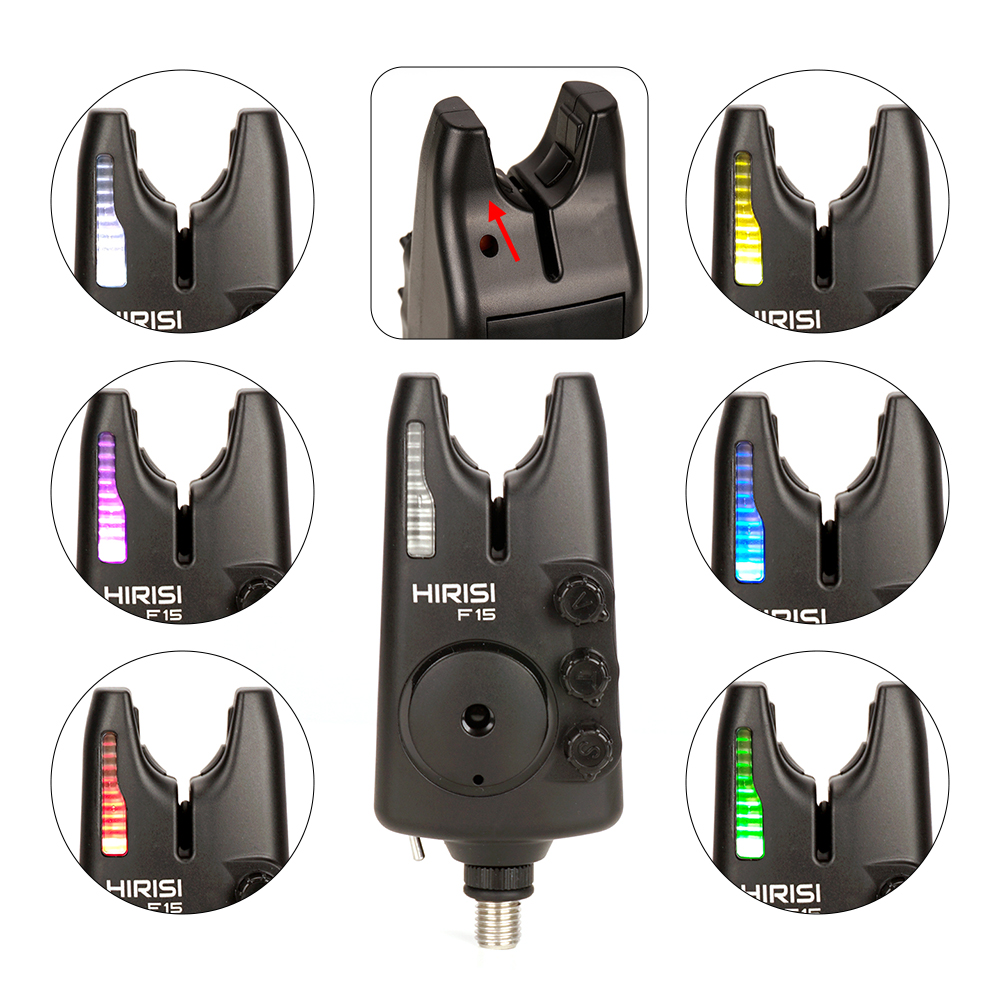 Hirisi F15-4 Wireless Carp Fis - Bite Alarm ulasan dan harga