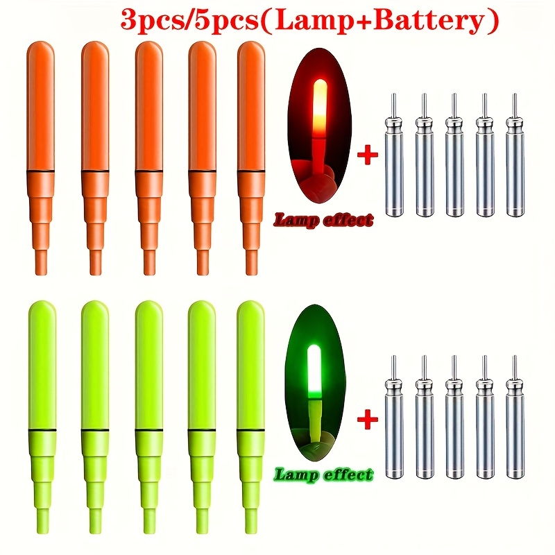 5pcs Night Fishing Rod Light F - Fish Finder Battery ulasan dan harga